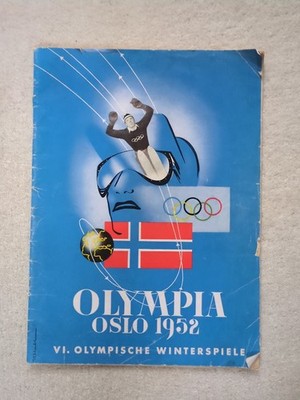 Olympia Oslo 1952. VI. Olympische Winterspiele. Olympiade: