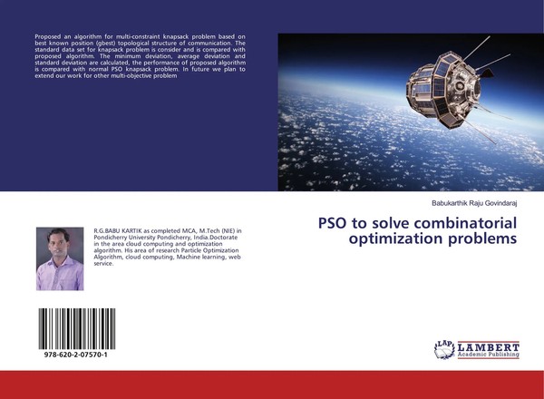 Babukarthik Raju Govindaraj | Pso To Solve Combinatorial Optimization Problems-image