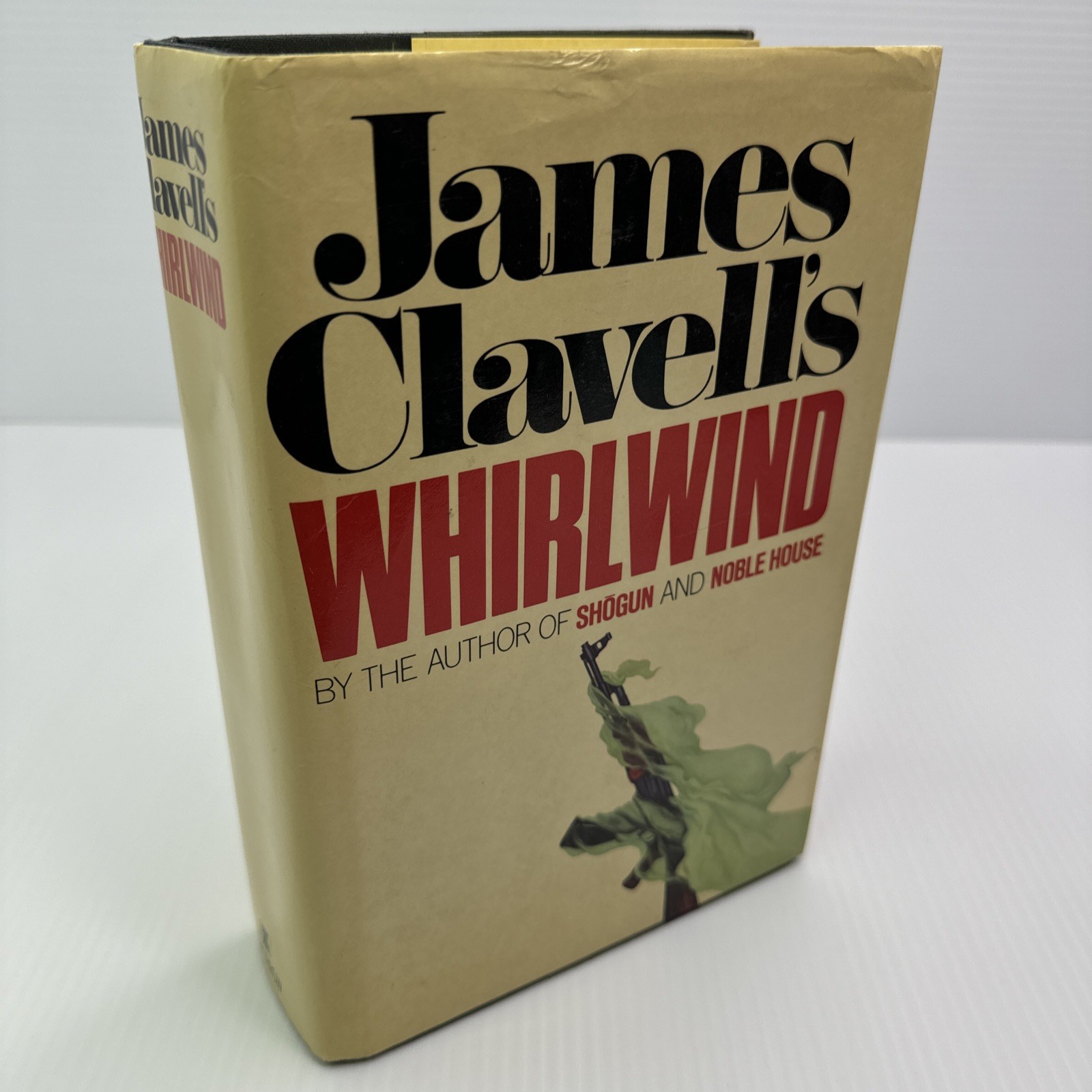 James Clavell Whirlwind Stated First Edition 1986 Hardcover Morrow and Company