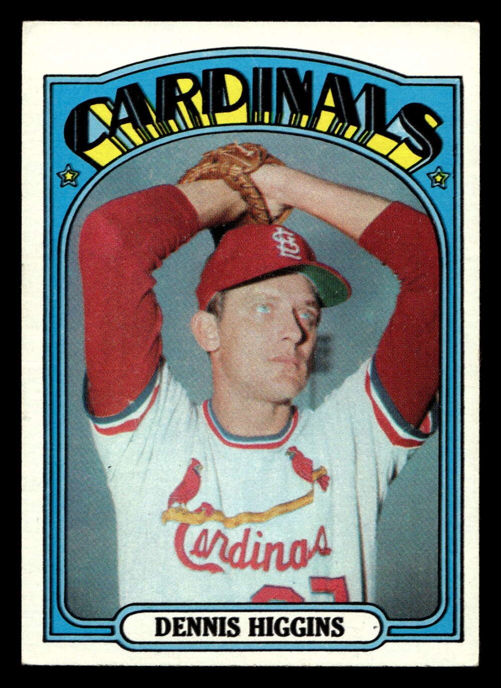 1972 Topps #278 Dennis Higgins Excellent+ Cardinals  ID:421798