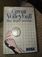 Great Volleyball (Sega Master System) IN BOX BOXED COMPLETE
