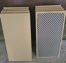 6 Sound Absorbing Acoustic Wall Panels in Khaki - SET of 6