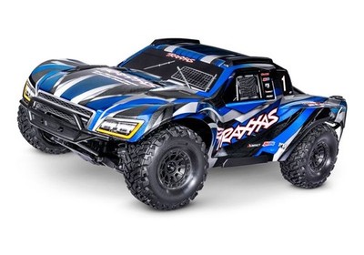 TRAXXAS MAXX-SLASH 6S 4x4 blau 1/8 Short-Course-Truck RTR BL, ohne Akku/Lader