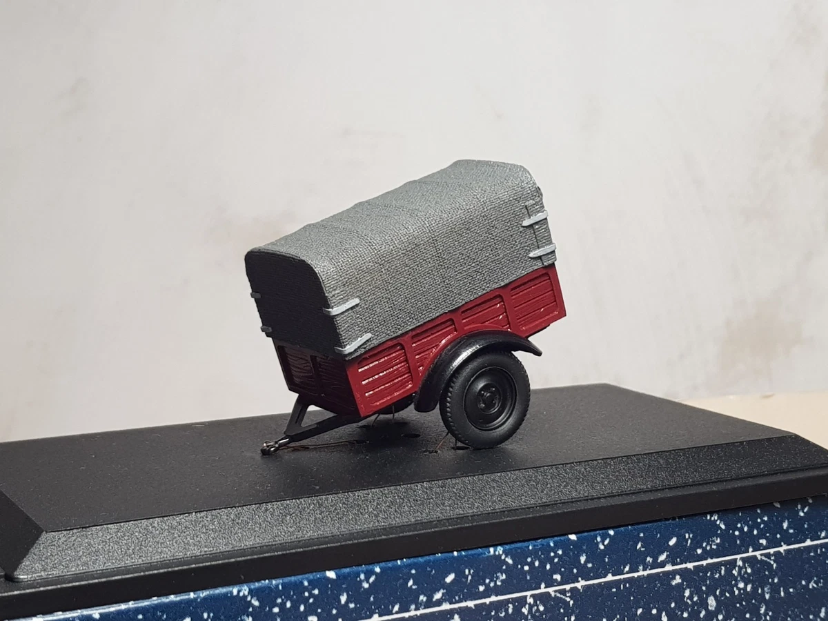 MINIACARS 1/43 RÉSINE REMORQUE BACHÉ PEUGEOT 1931