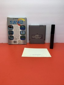 Konami Official Nintendo NES Super C Game Box Case & Original Booklet 1990