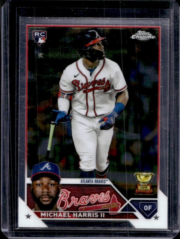 2023 Topps Chrome Michael Harris II RC Super All-Star #79 Braves Rookie