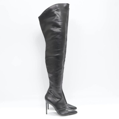 ASOS Design, Stiefel, Größe: 35, Schwarz, Leder, Damen #uZe