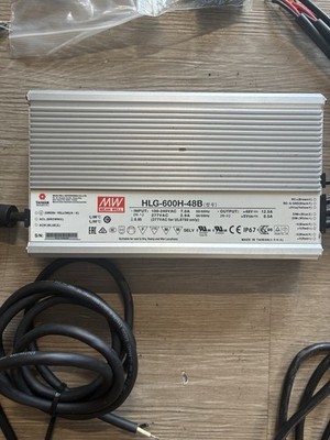 MEAN WELL HLG-600H-48B 600W 48V IP67 Power Supply w/ Protection