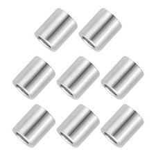 8Pcs 304 Stainless Steel Spacers 12mm ID x 16mm OD x 12mmL for M12 Screws