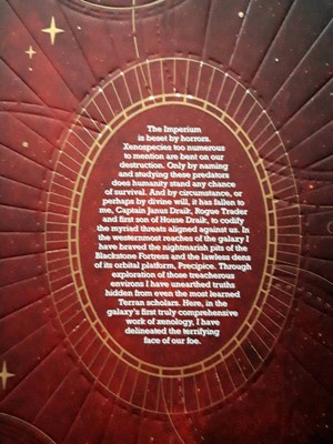 Liber Xenologis Hardback Book Black Library Warhammer 40k for sale