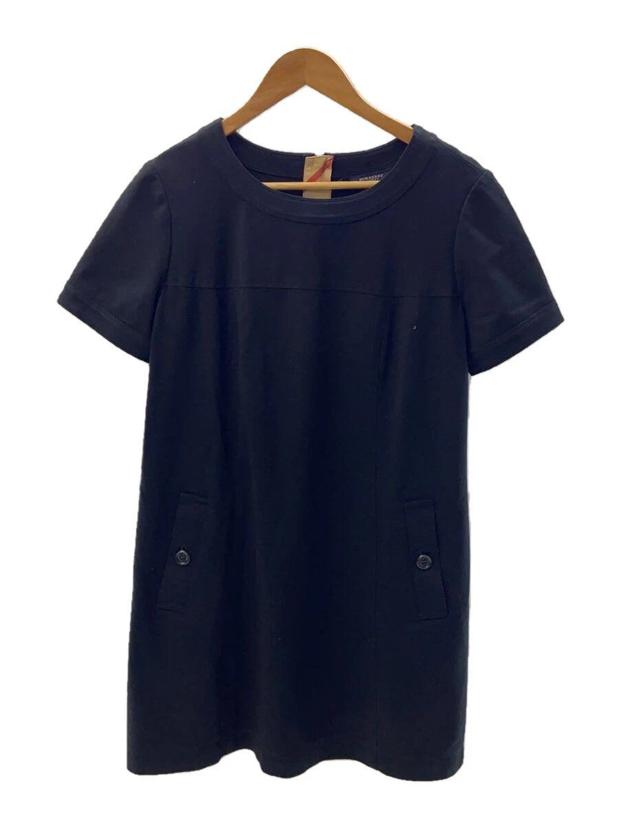 Abito BURBERRY LONDON altro manica corta 4 rayon nero tinta unita B2P38 438 09