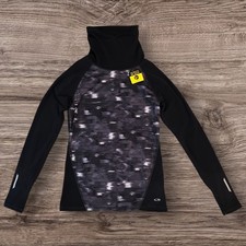 Champion Duo Dry Women's Mock Neck Long Sleeve Compression Top - Small