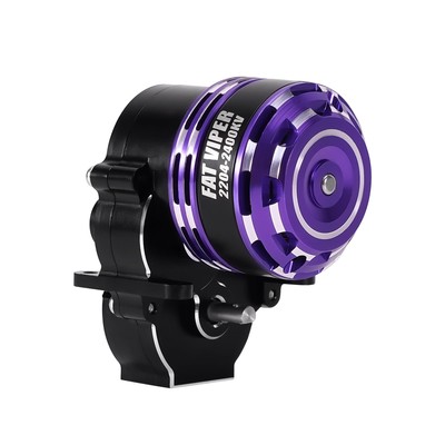 Fat Viper 2204 2400KV Brushless Outrunner Motor & Transmission for TRX4M 1/18...