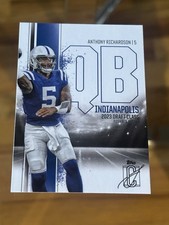 Anthony Richardson 2024 Topps Signature Class #22