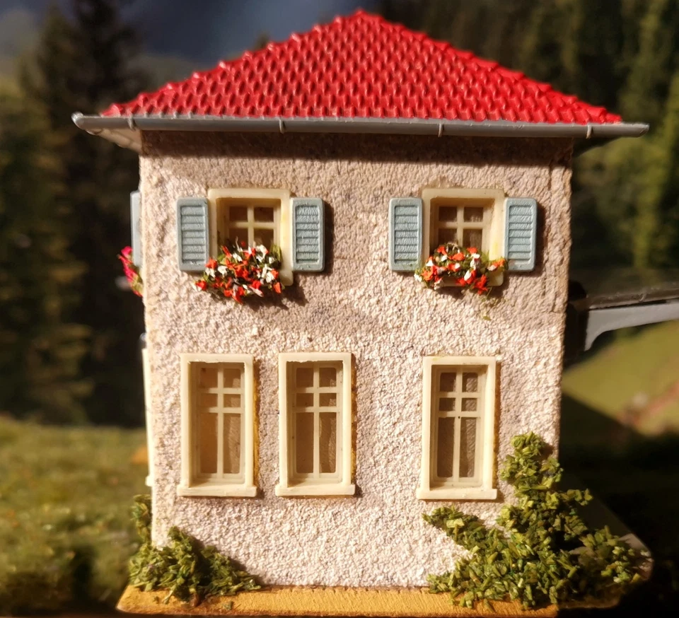 Faller Holz 213 Postamt Post Haus alt antik 50er Jahre - Bild 4 von 4