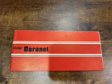 1969 Dodge Coronet Operators Manual