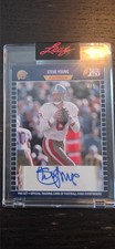 Steve Young Auto Leaf 4/5 Pro set PSA-SY1