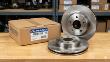 DuraGo BR31322 Rear Disc Brake Rotor | 2 FOR 1 SALE! Replaces Centric 121.44126