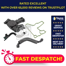 Crank Case Breather fits VW PASSAT 1.8 09 to 14 06H103495AC 06H103495ACS3 Febi