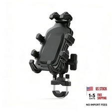 Motorcycle Phone Mount Holder with Vibration Dampener, Heavy Duty Bike Phone