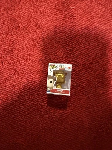 Disney Toy Story | Funko Bitty Pop! Chase Pop Gold Woody | *RARE*