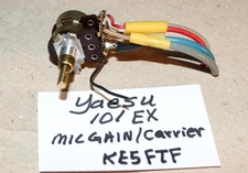YAESU FT-101EX MIC GAIN/CARRIER Control Pot... Very Clean