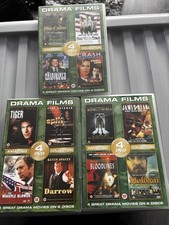 Drama Films DVD Bundle, 6 Discs = 12 Films, In Very Good Condition