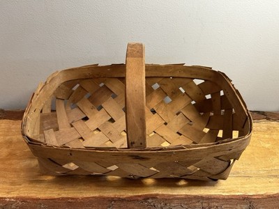 VTG, Gardening Gathering Basket, Functional or Farmhouse/Rustic Decor