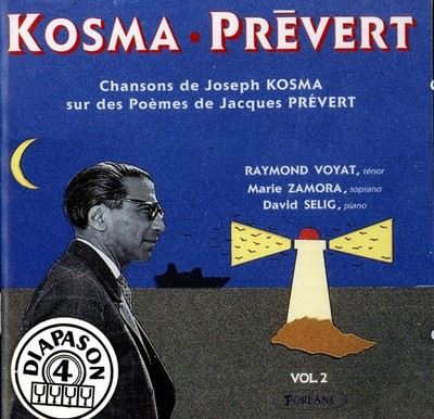 Vol. 2-Kosma-Prévert: Chansons by Prévert & Kosma (CD, Forlane 2007)
