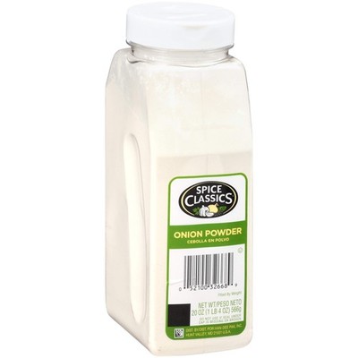 Onion Powder 20 oz - One 20 Ounce Container of Bulk Onion Powder for Cooking