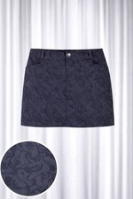 Eddie Bauer Travex Skort Size 8 Gray Black Po...