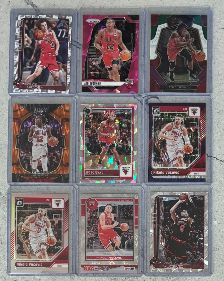 HUGE Chicago Bulls 79-card lot! MJ! Pippen! Matas! 22 Rookie Cards! - Image 3 of 4