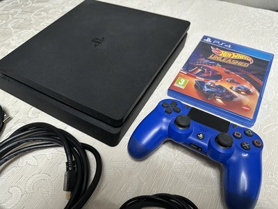 Sony PlayStation 4 PS4 Slim 500GB Schwarz, Inkl. Controller + 2 Spiele