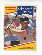 MooTown Snackers #23 1992 Cal Ripken Orioles