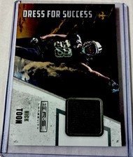 2012 Panini Rookies & Stars Longevity - Dress for Success Relic Nick Toon