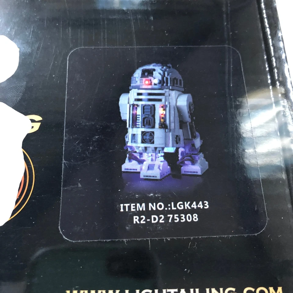 Lightailing LED Kit for LEGO R2-D2 Model Number LGK443 Lighting Accessories - Image 4 of 4