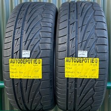 205/50R15 TOYO PROXES TR1 89V Part worn tyres x2 (C1637A&B)