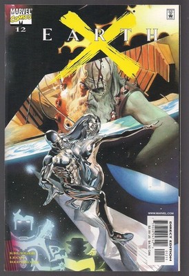 EARTH X #12 MARVEL 2000 1st APPEAR SHALLA-BAL AS SILVER SURFER ALEX ROSS CVR NM-