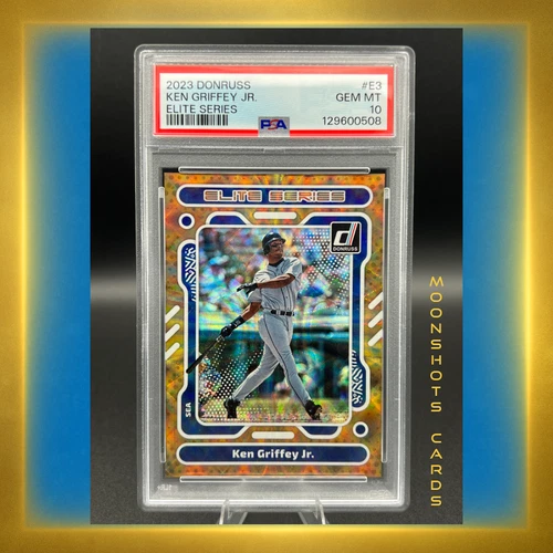 2023 Donruss Ken Griffey Jr Elite Series /999 PSA 10 Mariners
