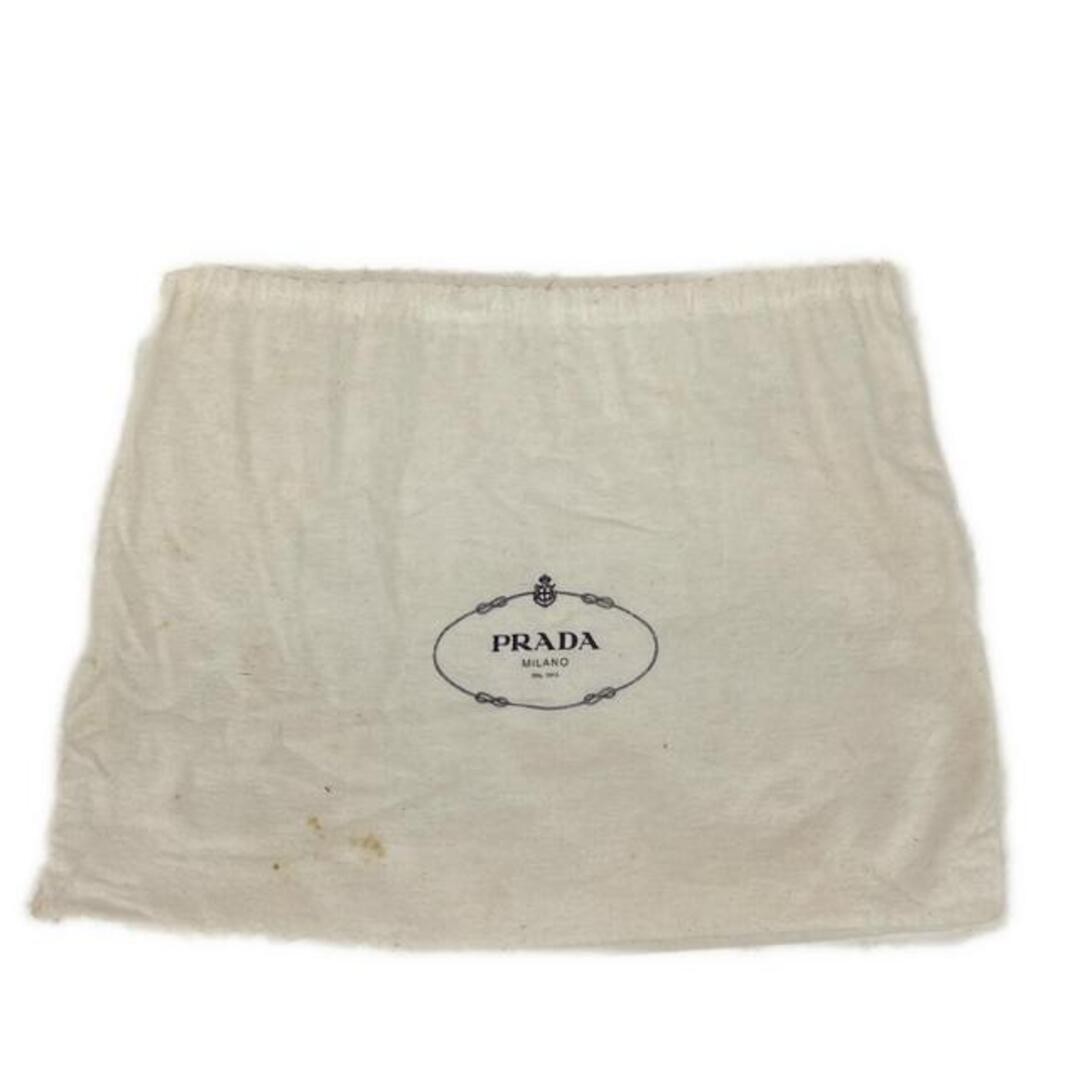 PRADA Tote Bag Black Leather thumbnail 7