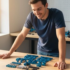 Aluminium-Aufh&auml;ngungs-Kit Metall-Upgrade Lenkungs- und Querlenker-Set