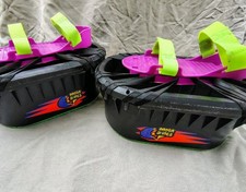 Vintage Kids Moon Shoes 2007, Big Time Toys Green Purple