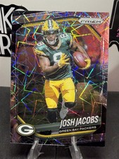 2025 Panini Prizm - Josh Jacobs #188 Lazer Prizm - Packers