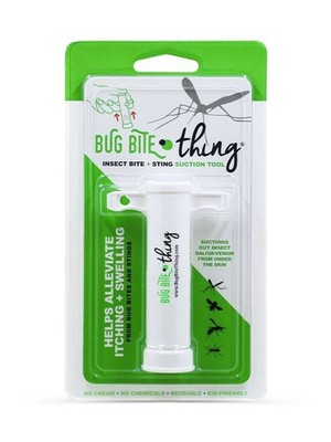 Bug Bite Thing - White - Ant, Bee, Flea, Mosquito, Tick, Wasp Venom Suction Tool