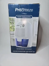 Pro Breeze Mini Portable Dehumidifier 17oz Ultra Quiet for 215 Sqft