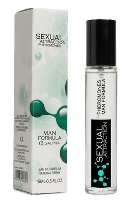 Sexual Attraction Parfum mit starke Pheromone für Männer FORMULA 5-ALPHA 15 ml