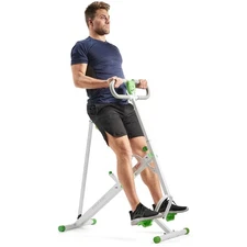 Sunny Health & Fitness SMART Upright Row-N-Ride® Exerciser in Green