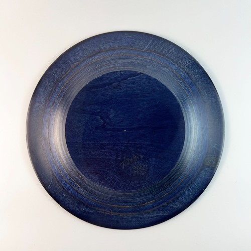 Placa de madera de abedul rojo rojo azul vintage de los años 70 de Tailio Design, Finlandia MCM Hom - Imagen 3 de 6
