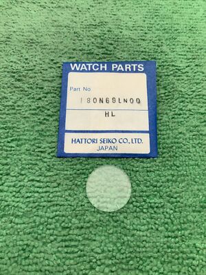 Genuine Seiko 180N69LN00 HL Crystal Watch Part, NOS