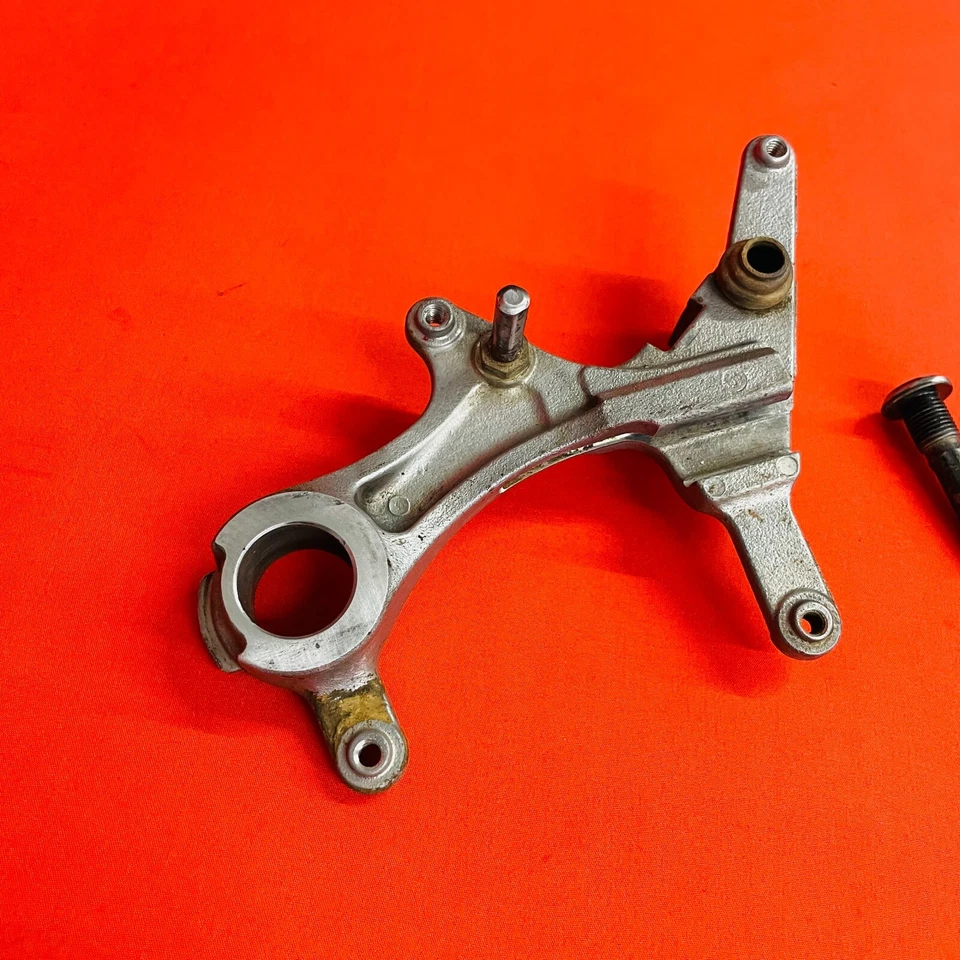 SOPORTE DE MONTAJE DE PINZA DE FRENO TRASERO KX250F GENUINO OEM KAWASAKI KX 250 F RMZ (06-18 Foto 3 de 4